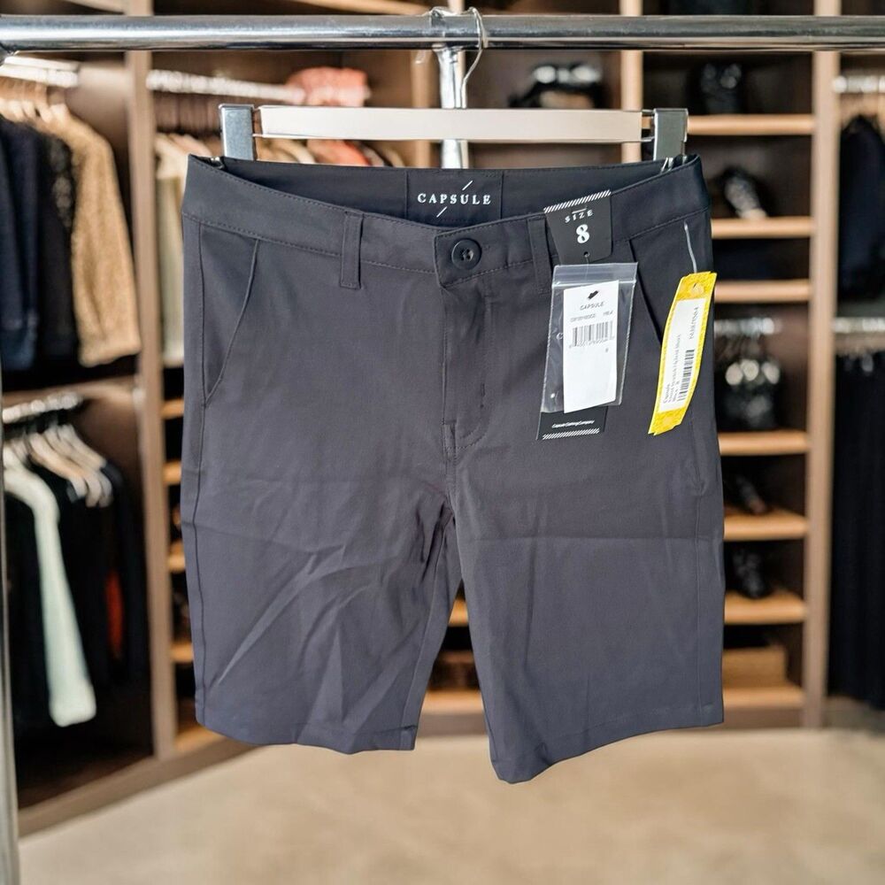 Capsule Kastel Stretch Hybrid Short Boys Size 8 NWT